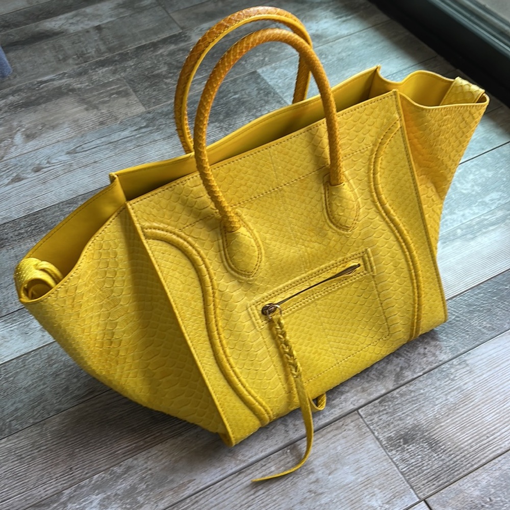 Celine Phantom Python Large Luggage - image 3